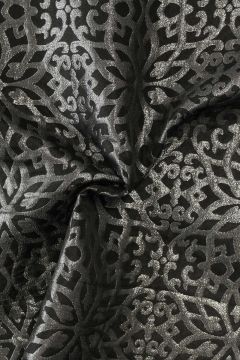 Jacquard Gobelin - Silver art on Black