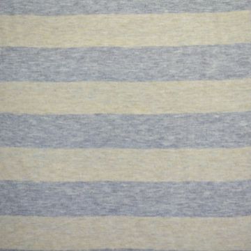 Viskose Jersey - Stripes Big Beige/ Light Grey