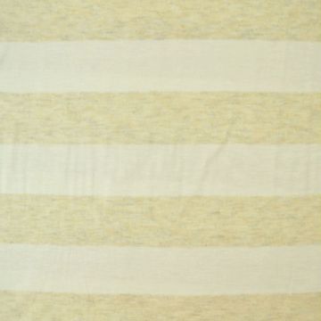Viskose Jersey - Stripes Big White/ Beige