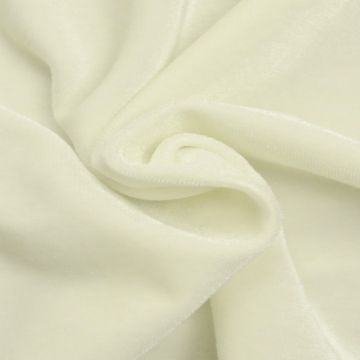 Lycra Samt - Creme