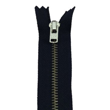 Metall Reißverschlüsse Teilbar - Schwarz 70 cm - 580