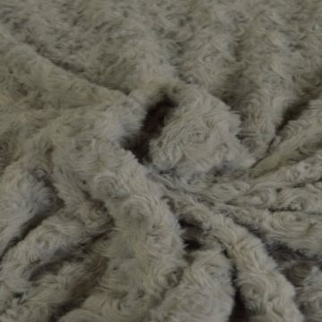 midden grijze Faux Fur Deluxe