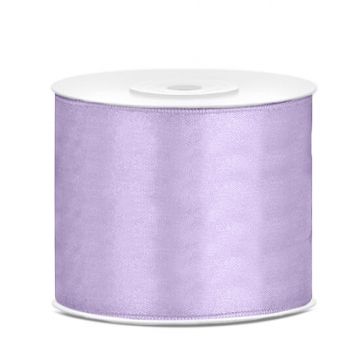 Budget Satinband - Pro Rolle - 25mm - Lavendel