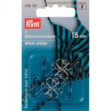 Prym Bikini/Gürtelverschluss Kleeblatt Plastik - 15mm