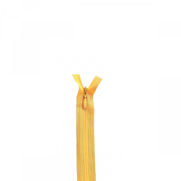 Nahtverdeckter Reissverschluss 40cm - 506 - Ocker/Gelb
