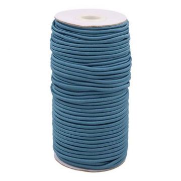 Gummikordel 3mm - 027 Jeansblau