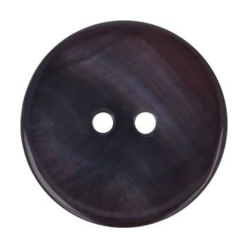 Knopf - Perle Anthrazit - 25mm