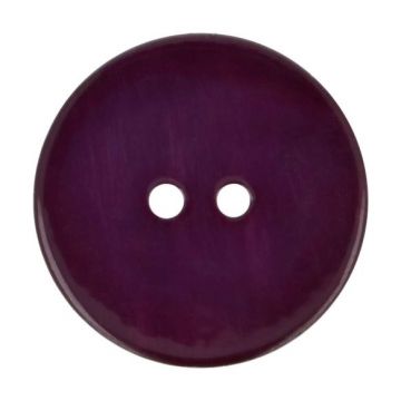 Knopf - Perle Aubergine - 25mm