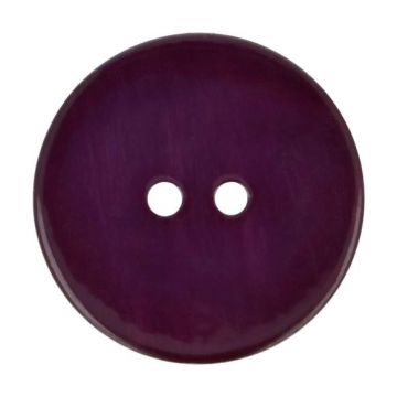 Knopf - Perle Aubergine - 25mm