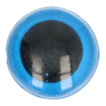 Veiligheidsogen Blauw - 22mm