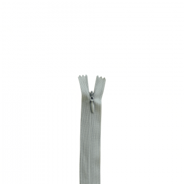 Nahtverdeckter Reissverschluss 40cm - 577 - Grau