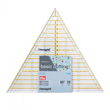 Prym Liniaal-20 cm Patchwork Driehoek