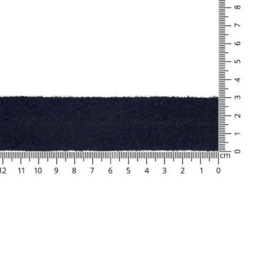 Einfassband mit Pelz-Effekt - 210 - Navy