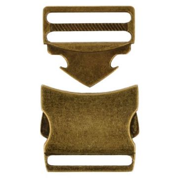Opry Steckschnalle - Old Gold - 20mm