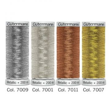 Gütermann Nähfaden set - Metallic