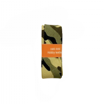 Oaki Doki Schrägband Summer Collection - Military Green - 2m