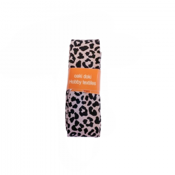 Oaki Doki Schrägband Summer Collection - Leopard Soft Old Pink - 2m 