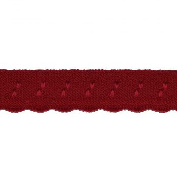 Dessous Elastische Spitze Faltbar - Dark Red