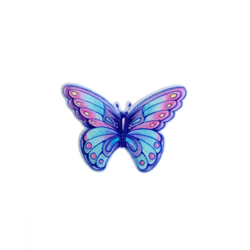 applicatie - Unicorn Colored Butterfly