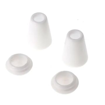 Bohin - Koordeind klein - 11,5x18x5mm wit