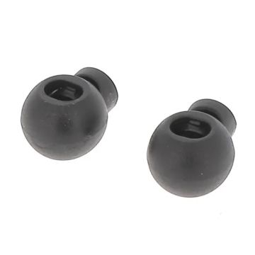 Bohin - Koordstopper 1-gaats - 18x15mm zwart