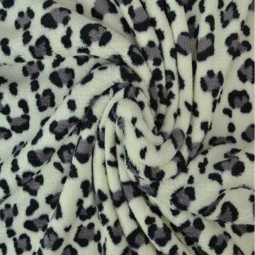 Leopard Grey/White