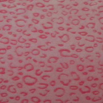 fleece met roze jungle dieren print