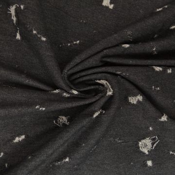 Jeans - Worn Out - Black