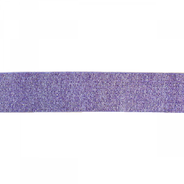 Gummiband - Shiny - Lilac Purple