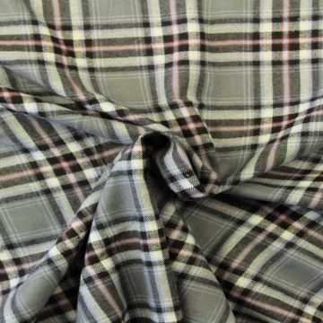 Flanell - Karostoff  Grey/Black/Lavender
