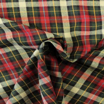 Flanell - Ruiten Green/Red/Champagne