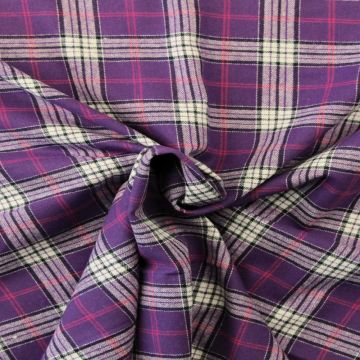 Flanell - Ruiten Purple/Fuchsia/Black
