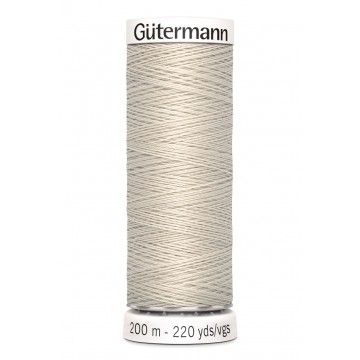 Gütermann 200 meter naaigaren -  oud linnen