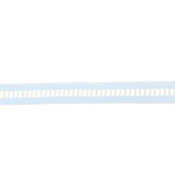 Festonspitze mit Lochstickerei 7mm - White