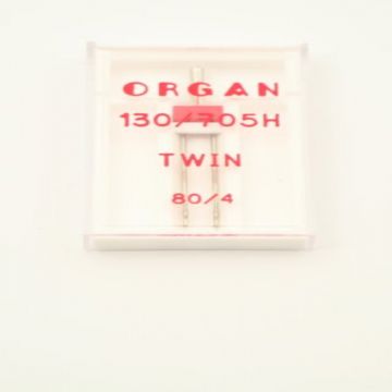 Organ - Nähmaschinennadel Twin 80/4