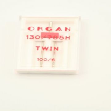Organ - Nähmaschinennadel Twin 100/6