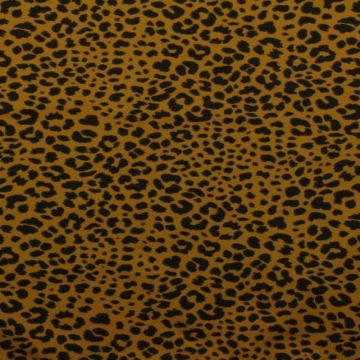 Baumwolle Jersey - Cheetah Spots Dark Ocher
