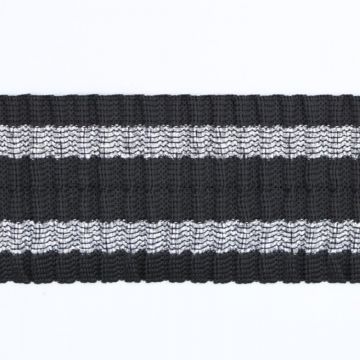 Silver Lurex Stripes
