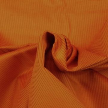 Cordstoffe - Warm Orange