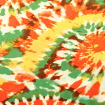 Viskose - Tie Dye With the Hippies