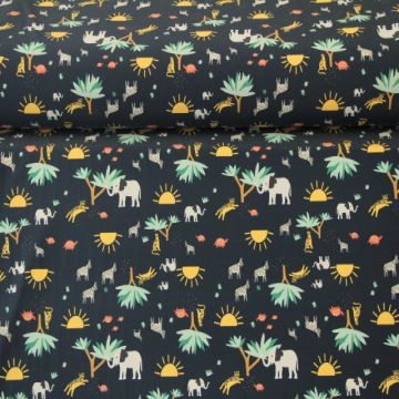 Badeanzugstoff - Sunny Safari 