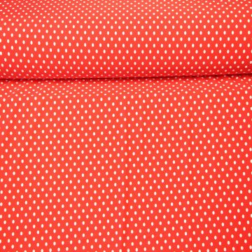 Badeanzugstoff - Bright Red Dots