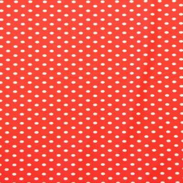 Badeanzugstoff - Bright Red Dots