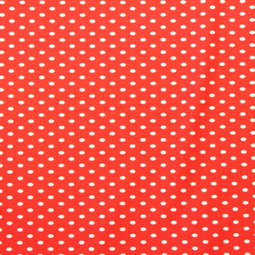 Badeanzugstoff - Bright Red Dots