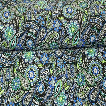 Badeanzugstoff - Summer Paisley