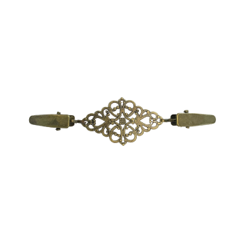 Clip-Verschluss - Barock Bronze