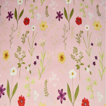 Baumwolle - Picking Flowers - Light Pink