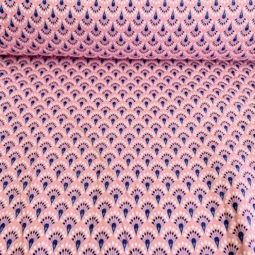 Baumwolle - Fan - Pink