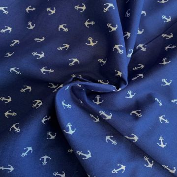 Baumwolle - Anchor - Dark Blue
