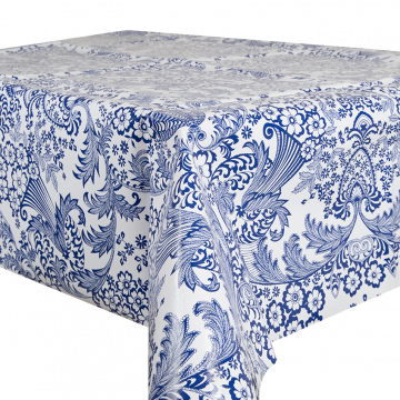 Wachstuch Kitsch Kitchen - Paraiso Dark Blue